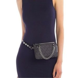 MICHAEL Michael Kors Coated Canvas Waist Bag